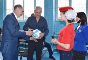 Первые соревнования прошли в обновленном спортзале школы поселка Дурмин