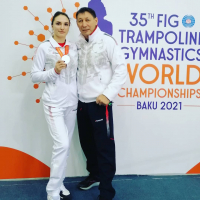 Комсомольчанка Алина Кузнецова завоевала серебро чемпионата мира по прыжкам на батуте