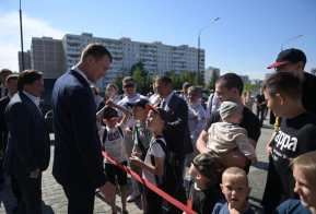 Глава региона в торжественной обстановке открыл Центр сложнокоординационных видов спорта в городе Юности