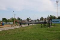 Перейти к новости Открытие многофункциональной спортивной площадки состоялось в селе Краснореченское