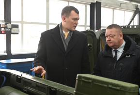 Михаил Дегтярев: «ДВ-Регион» - одно из системообразующих предприятий оборонно-промышленного комплекса Хабаровского края