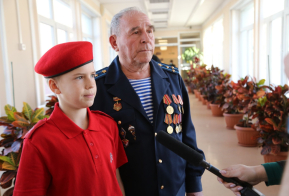 Отряд «Юнармия» создан на базе Краевого центра образования