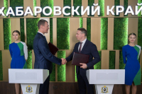 Михаил Дегтярев и руководитель Почты России Михаил Волков подписали соглашение о развитии почтовых и государственных услуг