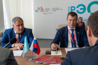 Михаил Дегтярев и глава Российского экологического оператора обсудили дальнейшее сотрудничество