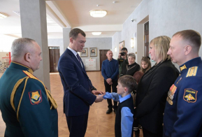 Михаил Дегтярев: любовь к Отчизне, самоотверженность, готовность к самопожертвованию ради товарищей — отличительная черта наших воинов