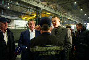 Михаил Дегтярев встретился с председателем комитета Госдумы по международным делам Леонидом Слуцким