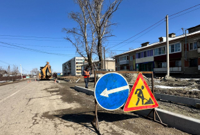 Первые дорожно-ремонтные работы начались в Хабаровском районе
