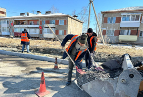 Первые дорожно-ремонтные работы начались в Хабаровском районе