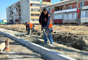 Первые дорожно-ремонтные работы начались в Хабаровском районе