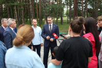 Дмитрий Демешин нашел решение для скорейшего начала ремонта школы в Ильинке