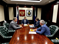 Перейти к новости Дмитрий Демешин обсудил с руководством компании