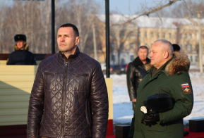 Дмитрий Демешин передал очередную партию боевого имущества соединению разведки ВВО в Хабаровске