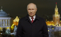 Перейти к новости Владимир Путин поздравил жителей края с Новым годом и Рождеством