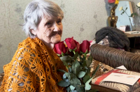 Перейти к новости 95-летний юбилей отмечает ветеран и труженица тыла, хабаровчанка Евдокия Бутова