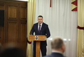 Дмитрий Демешин провел торжественный прием ко Всемирному дню театра