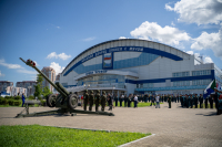 Перейти к новости В Хабаровске прозвучал полуденный выстрел в честь 107-й годовщины со дня образования Дальневосточного военного округа