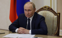 Президент России Владимир Путин открыл набережную в Комсомольске-на-Амуре