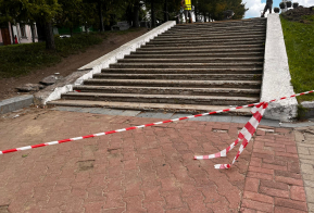 Реконструкция мемориала на площади Славы идет по графику
