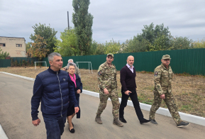 Дмитрий Демешин совершил рабочую поездку в город Дебальцево ДНР