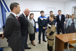 Восемь новых мастерских открыли в Хабаровском колледже отраслевых технологий и сферы обслуживания