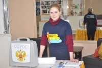 Перейти к новости На избирательных участках в Охотском районе отмечена высокая явка