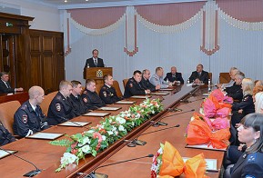 В Правительстве края чествовали лучших сотрудников полиции