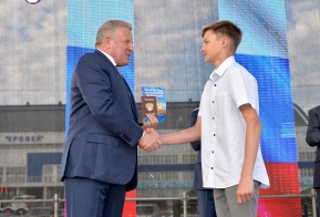 Вячеслав Шпорт принял участие в торжествах по случаю Дня России