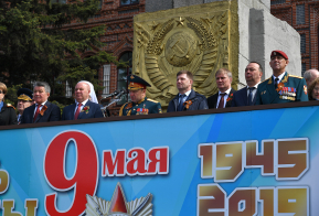 В краевой столице состоялся парад Победы