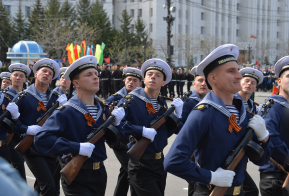 В краевой столице состоялся парад Победы