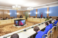 Перейти к новости Михаил Дегтярев: нам выпала уникальная возможность стать свидетелями судьбоносного исторического события, когда Крым вернулся в состав России