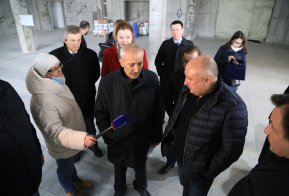 Строительство объектов Регионального центра развития спорта закончат в этом году